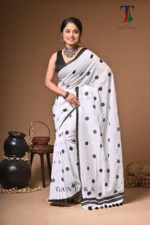 Chitrini Cotton Saree - Image 2