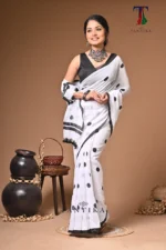 Chitrini Cotton Saree - Image 4