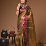 Aparna tissue cotton handloom Saree