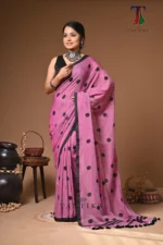 Megenda Cotton Saree - Image 3