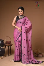 Megenda Cotton Saree - Image 4