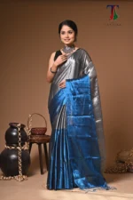 Pakhi tissue cotton handloom Saree