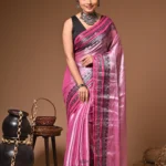 Sundari tissue cotton handloom Saree