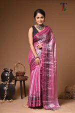 Sundari tissue cotton handloom Saree