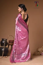 Sundari tissue cotton handloom Saree - Image 5