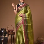 Sundariya tissue cotton handloom Saree