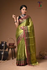 Sundariya tissue cotton handloom Saree