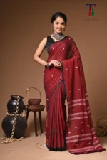 Maharani mull cotton handloom Saree