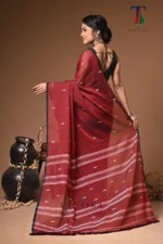 Maharani mull cotton handloom Saree - Image 6