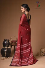 Maharani mull cotton handloom Saree - Image 5