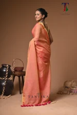 Roshni mull Cotton sequence  handloom Saree - Image 5