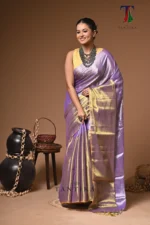 Sahi Tissue Cotton Handloom Saree - Image 3