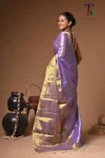 Sahi Tissue Cotton Handloom Saree - Image 5