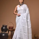 Mohini tissue cotton handloom Saree