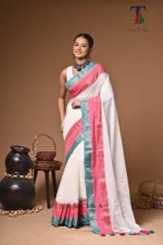 Sundari cotton handloom Saree - Image 3