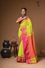 Deepshikha cotton handloom Saree - Image 3