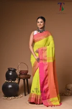 Deepshikha cotton handloom Saree - Image 2