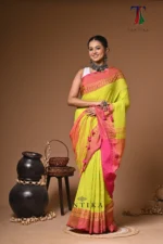 Deepshikha cotton handloom Saree - Image 4