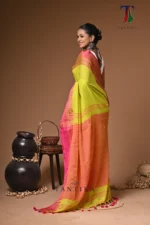 Deepshikha cotton handloom Saree - Image 5