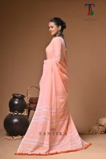 Maharani luxury mull cotton handloom Saree - Image 5