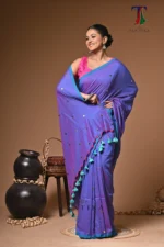 Nayantara Chumki Cotton Saree - Image 4