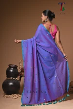 Nayantara Chumki Cotton Saree - Image 6