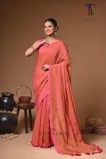 Tantika Chumki Cotton Saree - Image 3