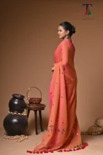 Tantika Chumki Cotton Saree - Image 5