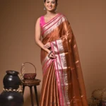 Tamanna tissue cotton handloom Saree