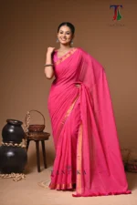 Rani mull Cotton sequence handloom Saree