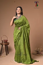 Pesta Chumki Cotton Saree - Image 3