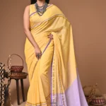 Rangloom mull Cotton handloom Saree