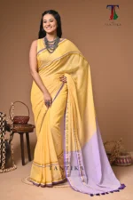 Rangloom mull Cotton handloom Saree