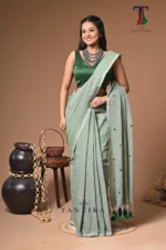 Iraaya Chumki Cotton Saree - Image 2