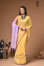 Rangloom mull Cotton handloom Saree - Image 2