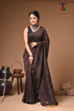 Nassi Chumki Cotton Saree - Image 3
