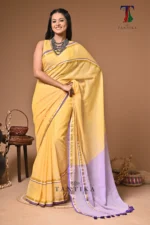 Rangloom mull Cotton handloom Saree - Image 3