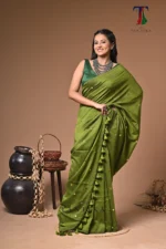 Pesta Chumki Cotton Saree - Image 4