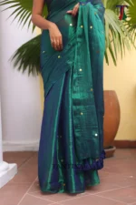 Pure Tissue Gini saree - Image 3