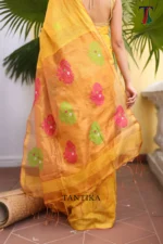 Pure lilen tissue saree - Image 4