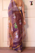 Pure lilen tissue saree - Image 4