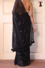 Pure Tissue Gini saree - Image 4