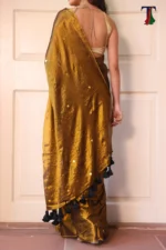 Pure Tissue Gini saree - Image 4