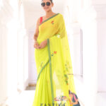 Shakuntala The Handpainted Mul Cotton Saree