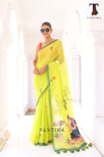 Shakuntala The Handpainted Mul Cotton Saree