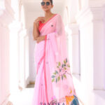 Shakuntala The Handpainted Mul Cotton Saree