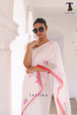 Shakuntala The Handpainted Mul Cotton Saree - Image 5