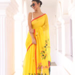 Shakuntala The Handpainted Mul Cotton Saree