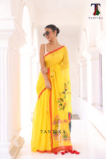 Shakuntala The Handpainted Mul Cotton Saree