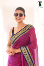 Kanchipuram Mull Cotton Saree - Image 2